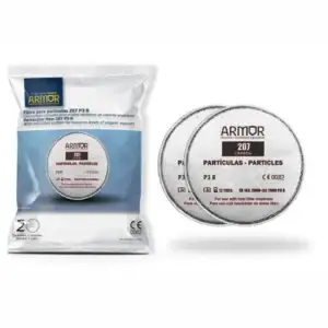 FILTRO PARTICULAS Y NIVELES MOLESTOS DE VAPORES ORGÁNICOS ARMOR 207 P3 R