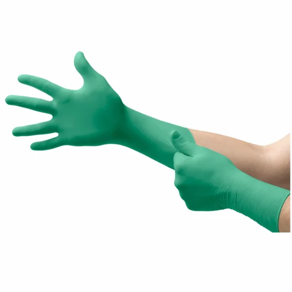 guantes ansell touchntuff 92-605 nitrilo puño extendido