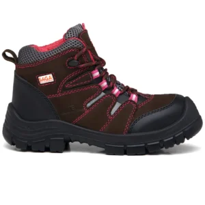 Bota Saga Ingeniero Dama 4059W dieléctrica y liviana en cuero