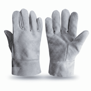 Guante de carnaza corto industrial resistente