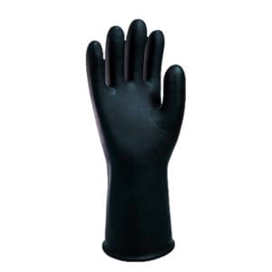 Guante Caucho Eterna Protex Negro C25 resistente a químicos certificado EN388
