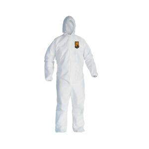 Traje Kimberly Clark Kleenguard A40 protección química y partículas