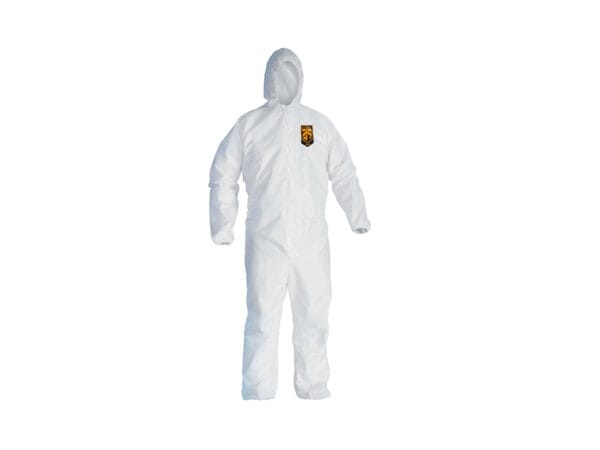 Traje Kimberly Clark Kleenguard A40 protección química y partículas